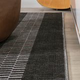 Timantii Bohemian Medallion Textured Weave Indoor/Outdoor Area Rug