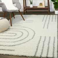 Contemporary Berber Shag Soft Area Rug