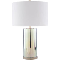 Joppa Contemporary Metal Cylinder 24-inch Table Lamp