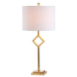 Juno 30.75" Metal/Resin LED Table Lamp, Gold Leaf