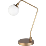 Juviles 24 in. Gold Modern Table Lamp