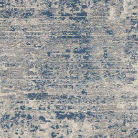 Jonathan Collection - Blue Ivory Abstract Soft Area Rug