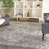 Vintage Persian Medallion Soft Area Rug