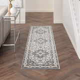 Vintage Persian Medallion Soft Area Rug