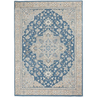 Vintage Persian Medallion Soft Area Rug