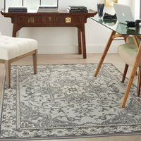 Vintage Persian Medallion Soft Area Rug