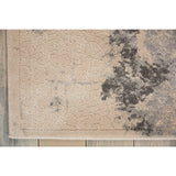 Abstract Modern Beige Grey Soft Area Rug