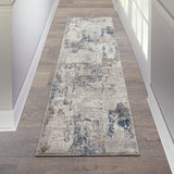Sandra Bullock Collection - Blue Beige Area Rug