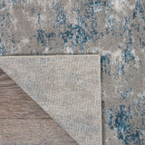 Meryl Streep Grey/Blue Abstract Soft Area Rug