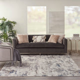 Sandra Bullock Collection - Blue Beige Area Rug