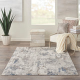 Sandra Bullock Collection - Blue Beige Area Rug