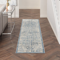 Malta Bordered Center Medallion Soft Area Rug