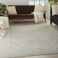 Malta Bordered Center Medallion Soft Area Rug