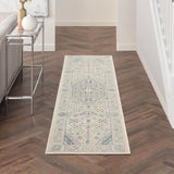 Malta Bordered Center Medallion Soft Area Rug