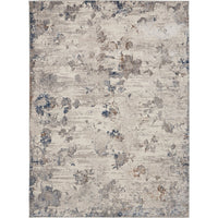 Floral Abstract Contemporary Soft Area Rug