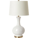 Limiteti Glossy Curvy Modern Table Lamp - 29"H x 16"W x 16"D