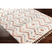 Boho Chevron Area Soft Rug