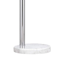 Possini Euro Infini 5-Light Modern Arc Floor Lamp with Marble Base