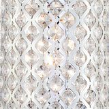 Possini Euro Glitz 6" Wide Crystal and Chrome Mini Pendant