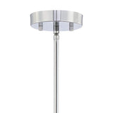 Possini Euro Glitz 6" Wide Crystal and Chrome Mini Pendant