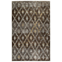 Tiziano Collection Chocolate Soft Area Rug