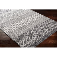 Moroccan Stripe Machine Washable Area Soft Rug