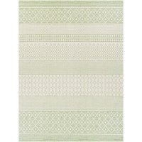 Moroccan Stripe Machine Washable Area Soft Rug