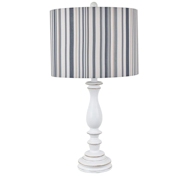 Maribelle Multi Stripe Table Lamp - 14 x 14 x 26.75