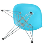 Handmade Mid-Century Modern Metal Base Dining Chair