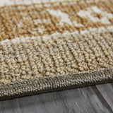 Heritage Erma Vintage Grey And Tan Soft Area Rug