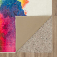 Home Modern Abstract Watercolor Soft Area Rug