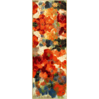Mohawk Home Colorful Abstract Floral Garden Area Soft Rug