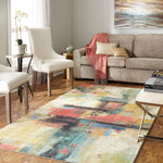 Home Graphic Canvas Abstract Soft Area Rug