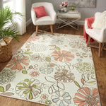 Home Gypsy Spirit Floral Soft Area Rug