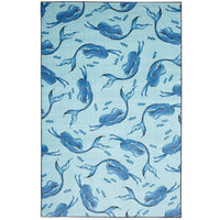 Home Mermaid Tales Nautical Soft Area Rug