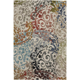 Home Metropolitan Renne Floral Swirl Soft Area Rug