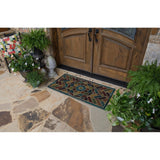 Home Ornamental Grain Door Mat Multi