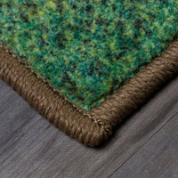 Home Prismatic Soccer Field Sports Area Rug