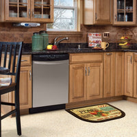 Home Vintage Fruit Crate Kitchen Mat Accent Rug