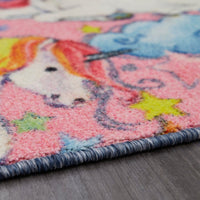 Unicorn Wish Kids Area Rug