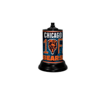 NFL 18-inch Desk/Table Lamp with Shade, #1 Fan with Team Logo, Chicago Bears - 18x10x10