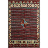 Balochi Khabir Red/Ivory Rug