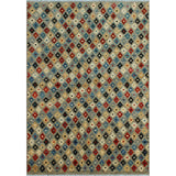 Balochi Ted Grey/Red Soft Area Rug