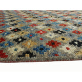 Balochi Ted Grey/Red Soft Area Rug