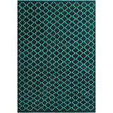 Elan Overdyed Kilim Cemal Black/Blue Soft Area Rug