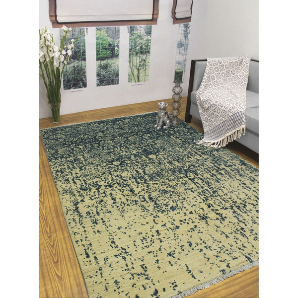 Fine Galaxy Terrill Ivory/Blue Soft Area Rug