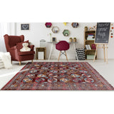Latif Jodie Blue/Grey Soft Area Rug