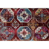 Latif Jodie Blue/Grey Soft Area Rug