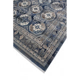 Latif Jodie Blue/Grey Soft Area Rug