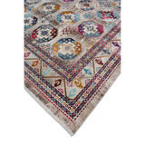 Latif Jodie Blue/Grey Soft Area Rug